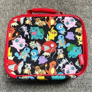 Like new Pokemon Insulated Lunch Box Pikachu Thermos Brand Bag